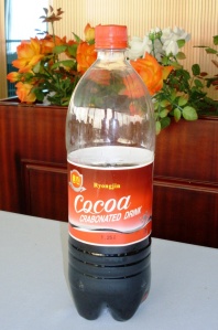 Cocoa crabonated drink
